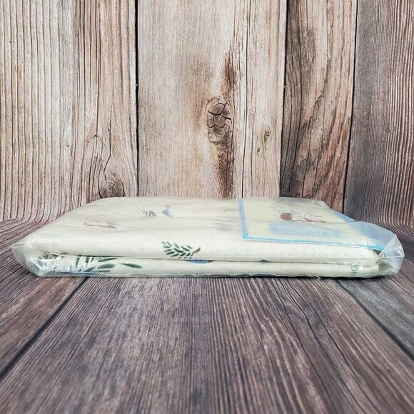 New Daisy Kingdom Dress Homespun Holiday Vintage Ornaments Border 4 Yards Cotton - Picture 4 of 12